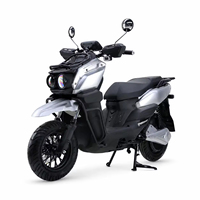 Moto électrique 2000W 72V avec batterie au lithium, homologuée CE, vitesse maximale de 70 km/h, scooter électrique de course pour adultes