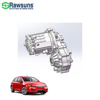 Nouveau kit de conversion de voiture électrique Rawsuns READ632A 96V 9kW 30kW EV Drive System FWD avec moteur PMSM léger refroidi par air, boîte de vitesses et essieu CV