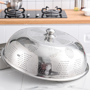 Stainless Steel <b>Colander</b> Large Kitchen <b>Strainer</b> Dishwasher Safe Vegetable Drain Bowl Cooking Tool Set - Product Image 3