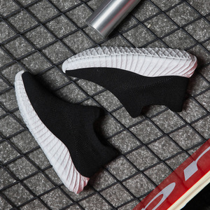 Women Mesh <b>Slip</b> on Sneakers Round Toe Midsole EVA Lining Mesh Breathable Sporty All Seasons Casual Shoes - Product Image 2