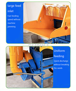 Máquina Desgranadora de Granos UNIO para Uso Doméstico, 3 Rodillos, Alta Productividad, Capacidad de 200 kg/h, Multifuncional para <span class=keywords><strong>Trigo</strong></span>, Arroz, <span class=keywords><strong>Soja</strong></span> y Más - Product Image 5
