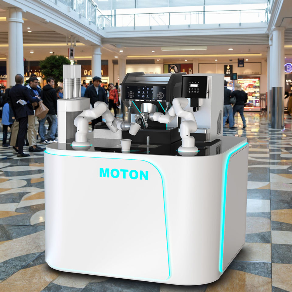 Barista Robot Coffee Outdoor Automatic Vending Machine Eversys JAKA ...