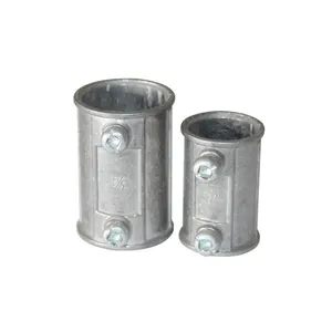 1/2 "Zinco/Alumínio Set Parafuso Tipo EMT Conector e Acoplamento