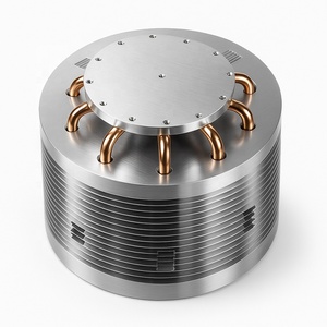 High Power 300W <strong>LED</strong> Heat Sink with Copper Heat Pipe Aluminum Fin Radiator Cooling <strong>Module</strong> for <strong>COB</strong> Chip Grow Light Industrial Lamp - Product Image 6
