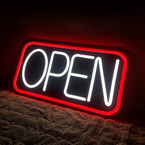 कस्टम ऐक्रेलिक नीयन ने बिजनेस के लिए ओपन साइन सुपर उज्ज्वल नीयन डिजाइन का नेतृत्व किया 10 स्तर की ब्राइटनेस समायोजित - Product Image 3