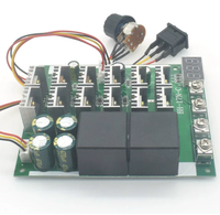Pengontrol Kecepatan Motor DC Maju Mundur Tampilan Digital Tachometer Penggerak Motor Brushed 12V 24V 36V