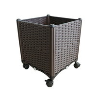 Boîte de culture intérieure et extérieure, bac de plantation en plastique, fourniture directe depuis l'usine,