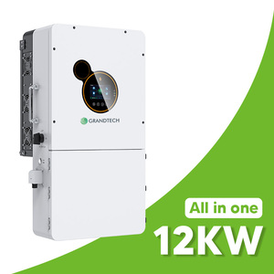 Adaptador de CA Solar Híbrido SRNE de Onda Sinusoidal Pura de 5KW, 10KW, 8KW, 12KW, 48V, 120V/240V para Conexión a Red y Fuera de Red - Product Image 2