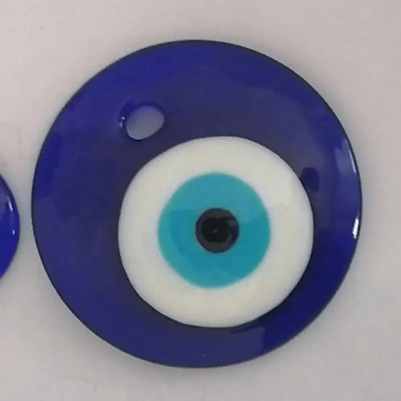 Fabriek Koop Ronde Blauw Glas Charms Turkse Evil Eye Hanger