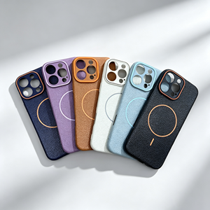 เคสโทรศัพท์แม่เหล็ก TPU หรูหรา ขายส่งจากโรงงาน สำหรับ <span class=keywords><strong>iPhone</strong></span> 16 15 14 13 Pro Max ป้องกันแรงกระแทก พร้อมหลายสี - Product Image 1