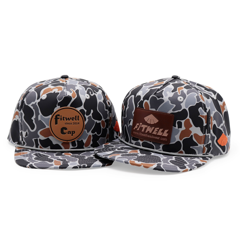 Flat Bill Unstructured Custom Blank Rip