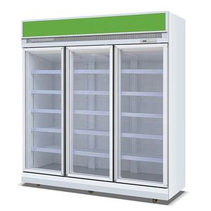 <span class=keywords><strong>Congelador</strong></span> de exhibición de temperatura única comercial <span class=keywords><strong>Congelador</strong></span> <span class=keywords><strong>vertical</strong></span> de doble puerta <span class=keywords><strong>Vitrina</strong></span> para helados - Product Image 2