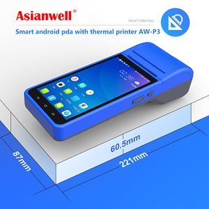 AW-P3 Máy Pos Mini Cầm Tay Thông Minh Android Tất Cả Trong Một Đơn Hàng Máy <span class=keywords><strong>Pda</strong></span> Tích Hợp Máy In Nhiệt 58Mm - Product Image 3