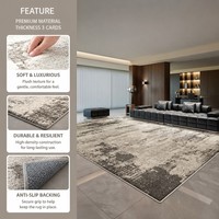 Hochwertiger Strukturteppich Wohnzimmerteppich Erstklassiges Material Großhandel Bester Waschbarer Teppich Matte Teppiche