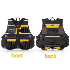 Gilet da Lavoro Riflettente Multifunzionale, Gilet di Sicurezza Regolabile per Ingegneria, Manutenzione e Fai-da-Te - Product Image 1