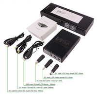 WGP Mini UPS INPUT 12V OUTPUT 5V/9V/12V Capacité disponible Plus de 30Wh Alimentation sans interruption pour Webcam Routeur Modem