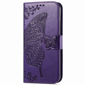 เคสโทรศัพท์แบบกระเป๋าสตางค์พร้อมขาตั้งสำหรับ Galaxy M15 A35 A25 A15สำหรับ <span class=keywords><strong>Samsung</strong></span> A14/A34/S24พิมพ์ลายผีเสื้อ - Product Image 1