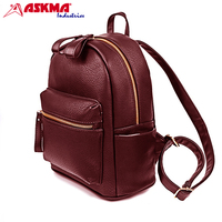 De las mujeres de moda bolsas mochila monedero de cuero de la PU Casual Mini mochila bolsos de hombro para las niñas
