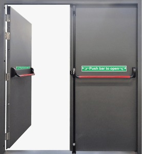 Puerta de Acero en Oferta con Construcción Duradera para Oficinas, Apartamentos, Hoteles y Edificios Industriales Disponible a Precio de Descuento - Product Image 2