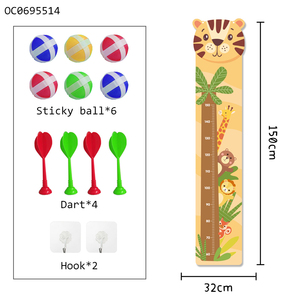 Biểu Đồ Tăng Trưởng Động Vật Giáo Dục Sớm Thước Đo Chiều Cao Cho Trẻ Em - Product Image 6