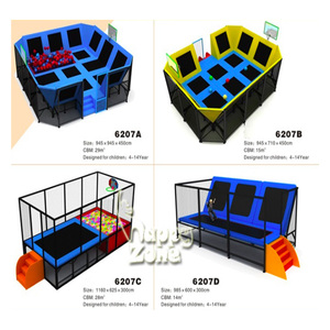 Petit <span class=keywords><strong>tapis</strong></span> de <span class=keywords><strong>trampoline</strong></span> intérieur/extérieur pour enfants, parc d'attractions, arène - Product Image 5