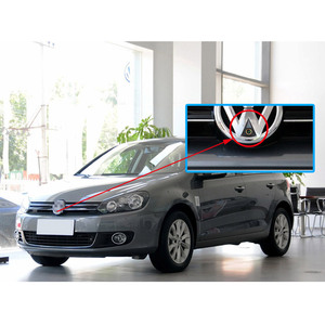 AHD 1080P Golden front <span class=keywords><strong>Night</strong></span> <span class=keywords><strong>Vision</strong></span> IP68 170 ° กล้องฝังโลโก้มุมกว้างสำหรับ VW Golf Tiguan Passat POLO Bora - Product Image 2