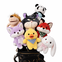 Vente en gros d'accessoires de golf OEM Couvre-chef de golf Couvre-chef de pilote d'animal de dessin animé mignon et drôle Couvre-chef de poupée en peluche de golf