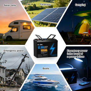 Batterie solaire de stockage d'énergie domestique personnalisable 12,8V 100Ah 200Ah 300Ah LiFePO4, pack de batteries prismatiques 1,28KWH, garantie 5 ans - Product Image 6