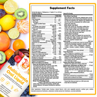 Liquide Oral Multivitaminé OEM ODM avec Vitamine A : Soutient un Système Immunitaire Fort, Favorise l'Énergie Naturelle et Améliore la Mémoire