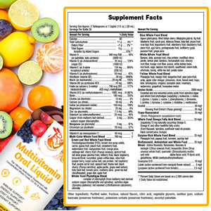 OEM ODM Multivitamin Oral <b>Liquid</b> with <b>Vitamin</b> A Helps Support a Strong Immune System Helps Support Natural Energy Support Memory - Product Image 2