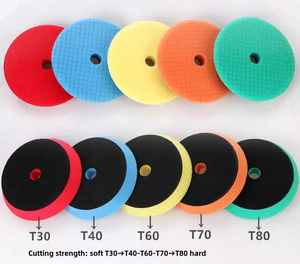 OEM Customizable 6 Inch Round <b>Car</b> Detailing Foam Buffer Pads Buffing Pads for <b>Polishing</b> and <b>Car</b> Body Work - Product Image 4