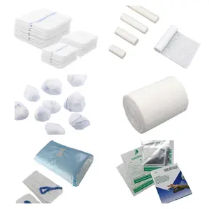 Customized Absorbent Medical Surgical Dressing 100% Cotton Balls Hemodialysis Dental Sterile Peanut Gauze Ball