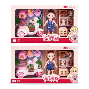 6 pulgadas móviles conjunto <span class=keywords><strong>de</strong></span> muñecas <span class=keywords><strong>de</strong></span> vinilo juguetes vestido accesorios encantadora princesa muñeca <span class=keywords><strong>de</strong></span> moda regalo decoración fingir jugar muñeca las <span class=keywords><strong>niñas</strong></span> - Product Image 2