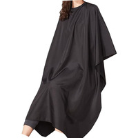 Cape de coiffeur antistatique en PVC, imperméable, avec logo personnalisé, réglable, vente en gros, OEM, usine, pour salon de coiffure - Meilleures ventes