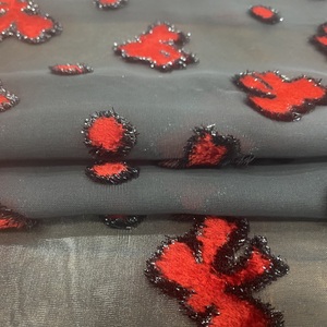 Warp Knit 100% <span class=keywords><strong>Polyester</strong></span> Đôi Đan Lưới Vải Cho Quần Áo - Product Image 4