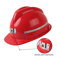 WEIWU HDPE Construction Mining Miner Helmet 288 Hard Hat Light Holder Casco de seguridad