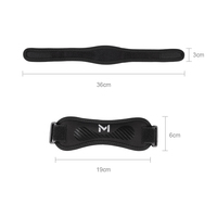 2242#Bandelette Rotulienne en Néoprène avec Sangles Rotuliennes Antidérapantes en Silicone, Protection Réglable du Genou