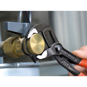 Knipex Cobra water pump pliers, grey atramentized, for pipes and <b>nuts</b>, 250 mm - Product Image 2