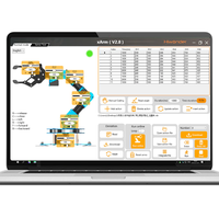 XArm2.0: Hiwonder Nuevo brazo robótico inteligente Soporte Scratch & Python Ensamblar Kit robótico programable
