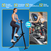 Nouveau Design Appareil de Fitness Complet pour la Maison : Simulateur d'Escalade, Stepper Léger et Pliable pour Affiner les Jambes, Réglable