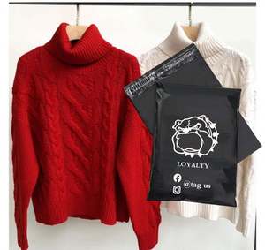 Enveloppes compostables en polyéthylène simples, imperméables, autocollantes, personnalisées pour l'expédition et l'emballage, vente en gros d'usine - Product Image 1