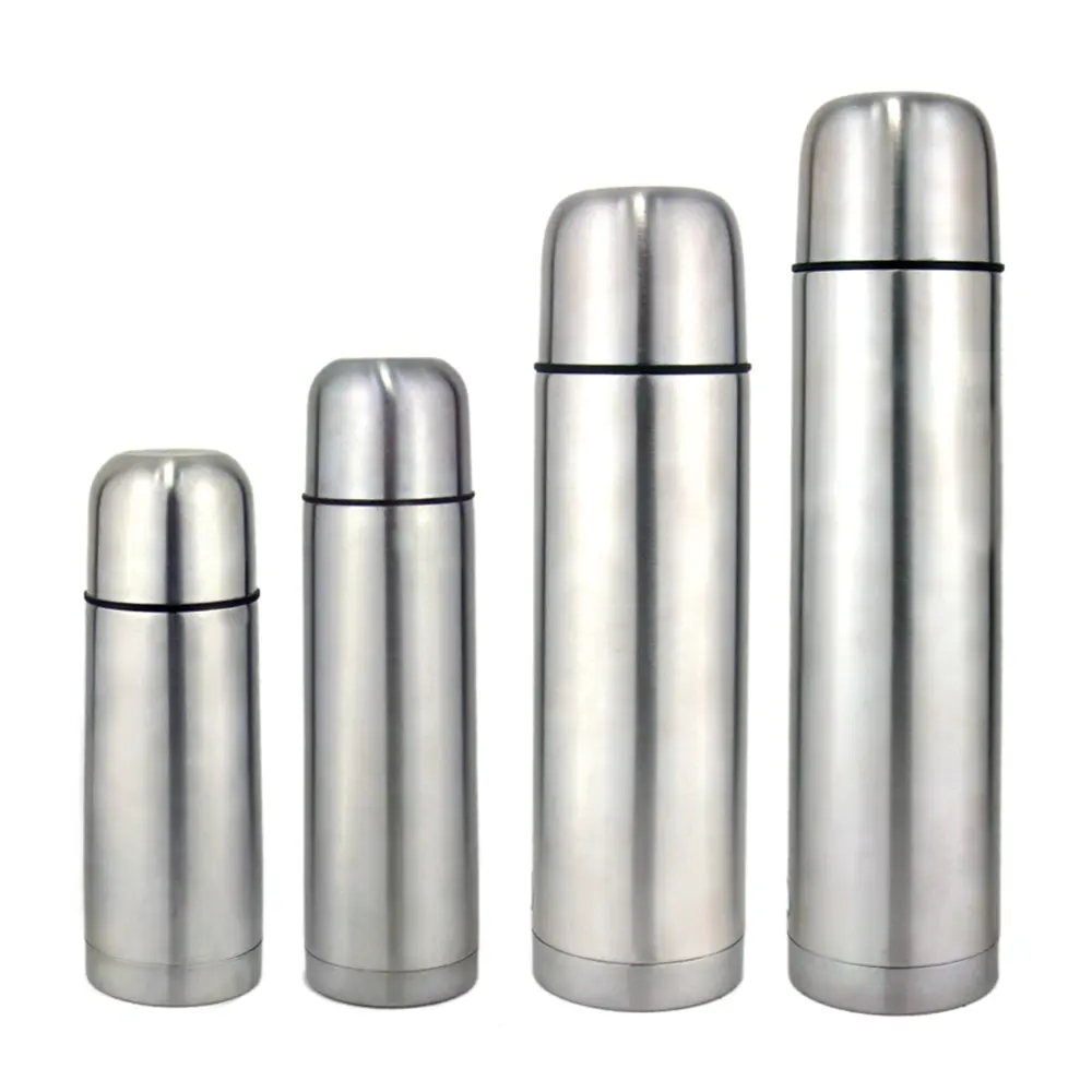 Wholesales double wall vacuum insulated stainless steel thermos flask bottle / thermos vacuum flask manufacturer