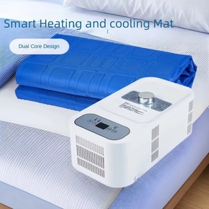 Couverture de lit chauffante et rafraîchissante 130W, système de chauffage et de refroidissement pour matelas, matelas électrique à refroidissement par eau - Product Image 3
