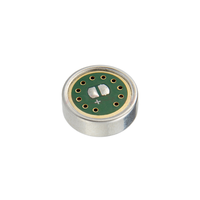 Microphone à condensateur électret unidirectionnel de haute qualité 14 mm à réduction de bruit, capsule micro à rapport signal/bruit élevé