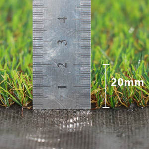 Üreticinin 20mm kapalı yapay çim halı Mat 10mm kazık sahte çim bahçe peyzaj açık kullanı<span class=keywords><strong>m</strong></span> için sentetik çim - Product Image 3