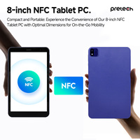 Tablet PC ODM 8 Inci Layar Sentuh HD, Tablet NFC dengan Android 4G LTE dan Kartu SIM