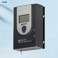 Chargeur solaire intelligent MPPT 12V 24V, mode de charge optimisé pour différents types de batteries.