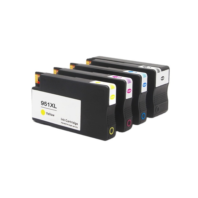 HESHUN Compatible 950 951 950XL 951XL Inkjet Ink Cartridge Compatible for Officejet Pro 251dw 276dw 8100 8600 8610 Printer
