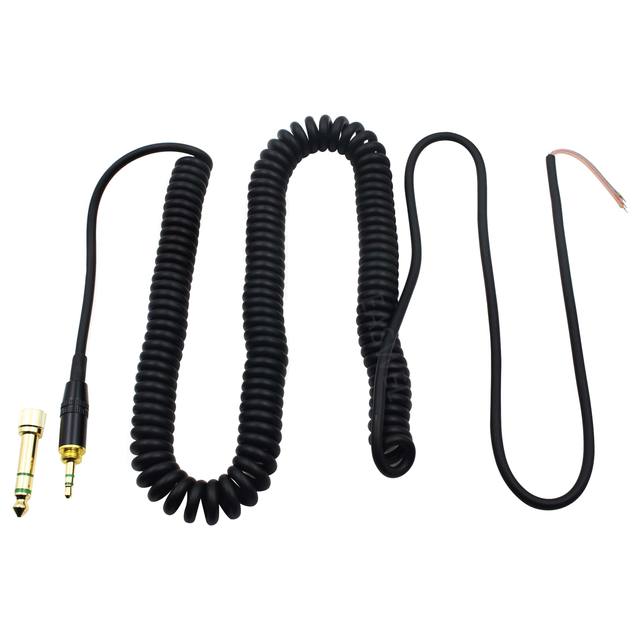 New Replacement DJ Headphone Cable Cord Line With PLUG for MDR 7506 V6 CD700 900ST V900 7509 600 7509 V900