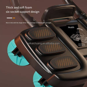 Deslizadores de ejercicio <span class=keywords><strong>Rueda</strong></span> abdominal Fitness Gimnasio en casa Equipo de entrenamiento Ruedas de plástico Ejercicio Máquina de reducción de celulitis muscular - Product Image 3